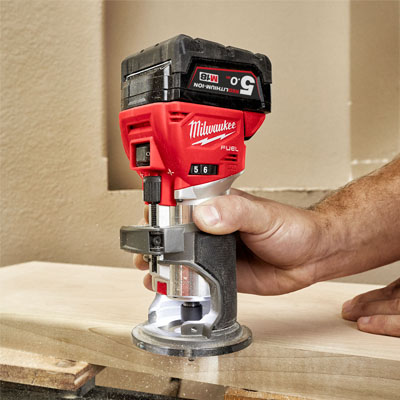 Milwaukee Cordless Routers