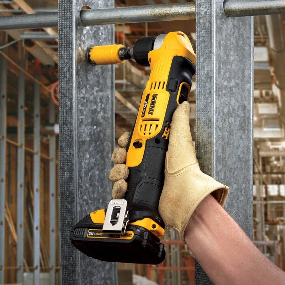 DEWALT DCD740B 20-Volt MAX Li-Ion Right Angle Drill - Image 3